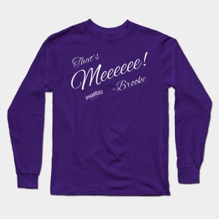 Brooke from Haunters Podcast Long Sleeve T-Shirt